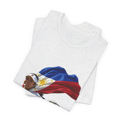 Tennis Superhero Tee — Philippine Flag Athlete Graphic