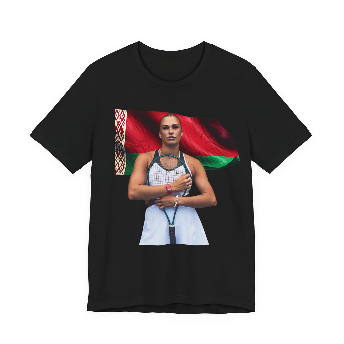 Tennis Player Aryna Sabalenka — Patriotic Athlete T-Shirt