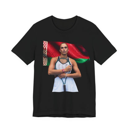 Tennis Player Aryna Sabalenka — Patriotic Athlete T-Shirt