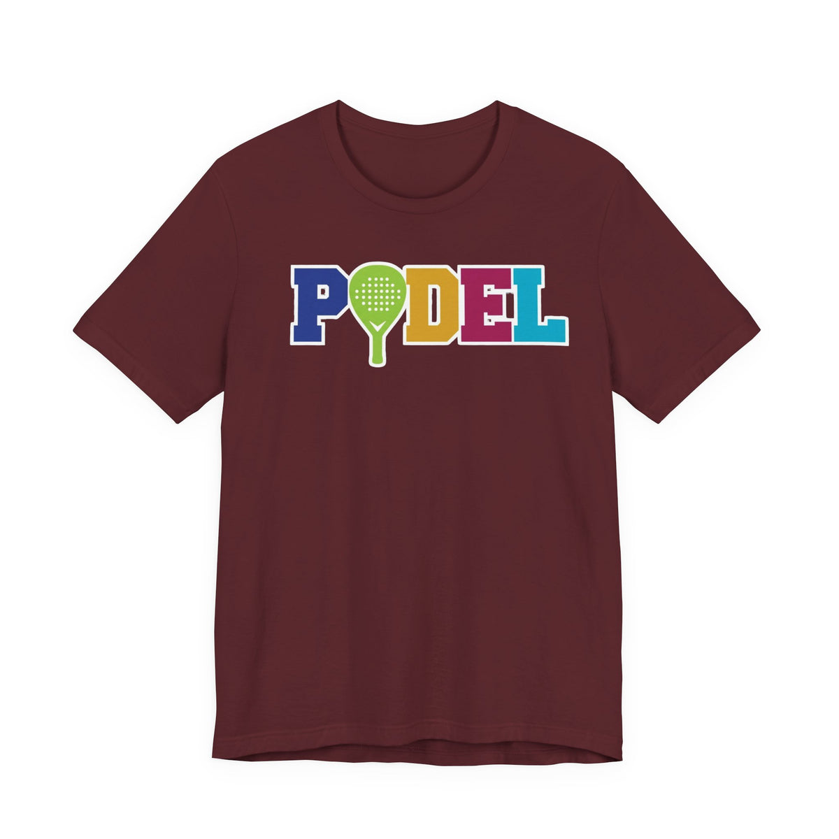 PÖDEL Paddle Tee – Colorful Pickleball Graphic T-Shirt