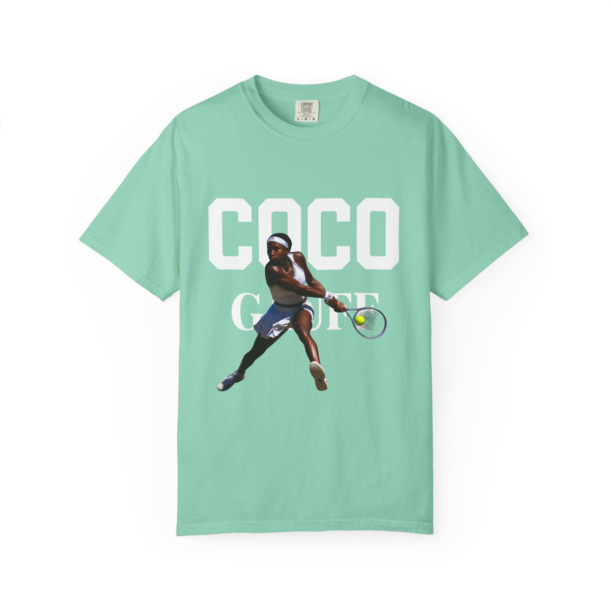 Coco Gauff Tennis Tee — Gauff 02 Champion Tennis T-Shirt