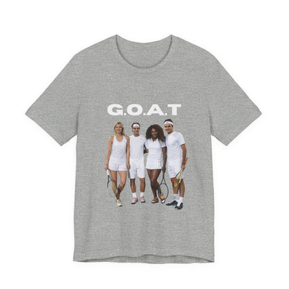 GOAT Tennis Players T-Shirt – Vintage Court Team Graphic Tee