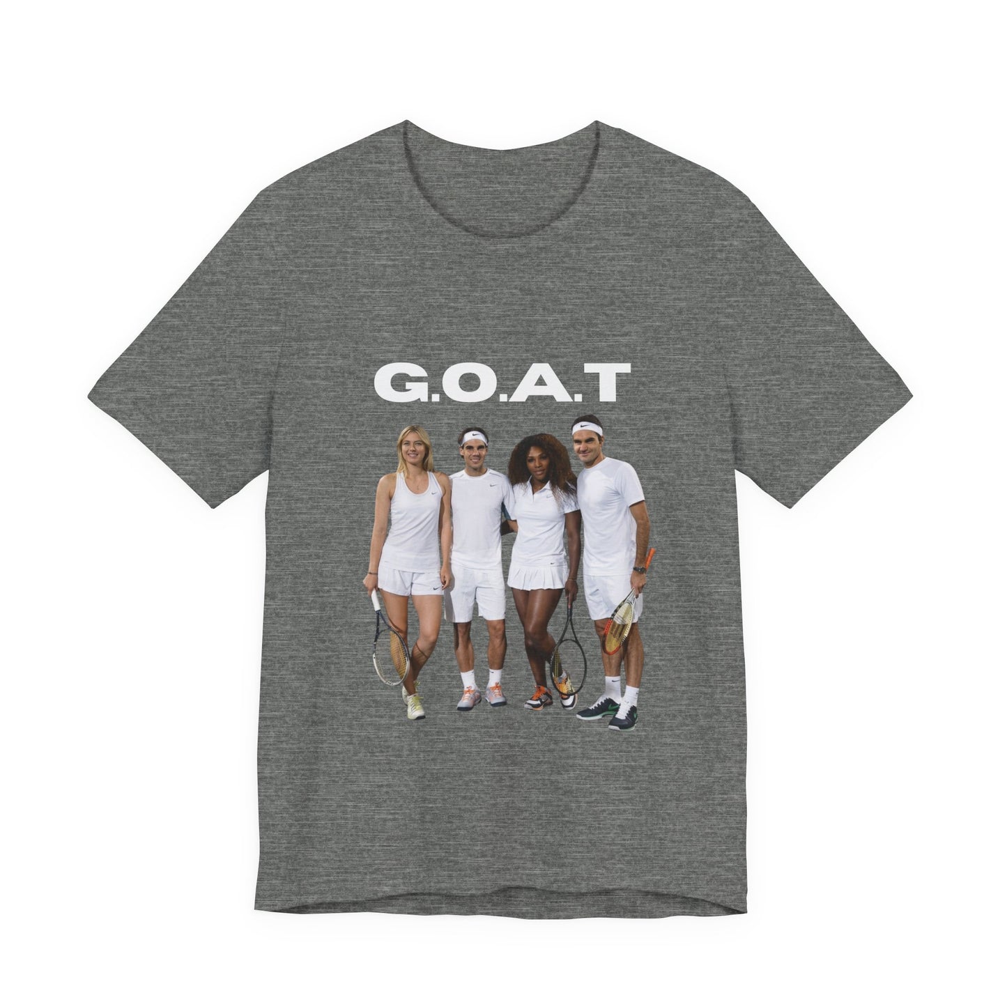 GOAT Tennis Players T-Shirt – Vintage Court Team Graphic Tee