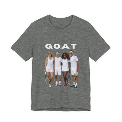 GOAT Tennis Players T-Shirt – Vintage Court Team Graphic Tee