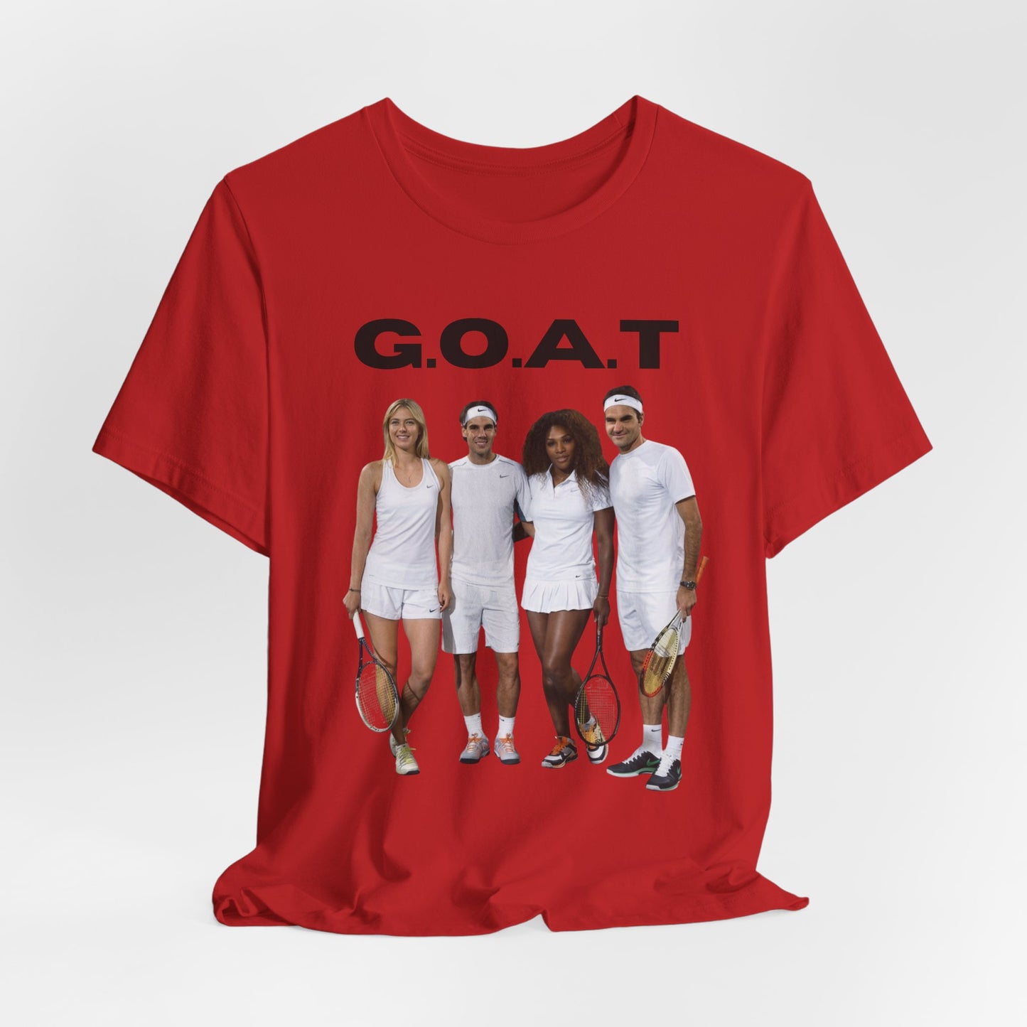 G.O.A.T. Tennis Team Graphic Tee - Federer, Serena, Nadal, Sharapova