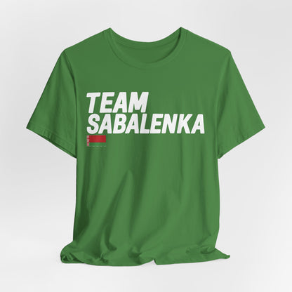 Team Sabalenka Minimalist Pan-African Flag T-shirt