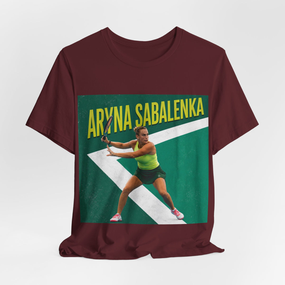 Aryna Sabalenka Tennis Tee – Women's Pro Player Graphic T-Shirt