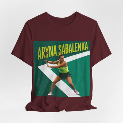 Aryna Sabalenka Tennis Tee – Women's Pro Player Graphic T-Shirt