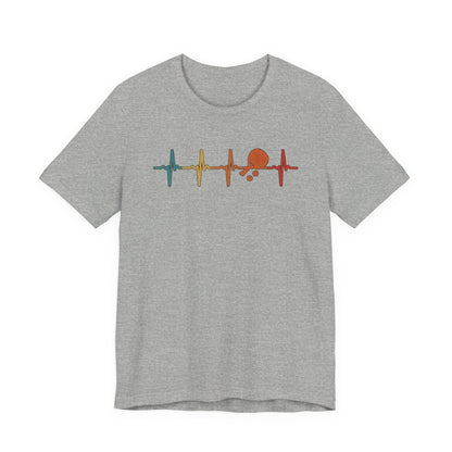 Tennis Heartbeat Tee – Retro Surfing Wave Graphic T-Shirt