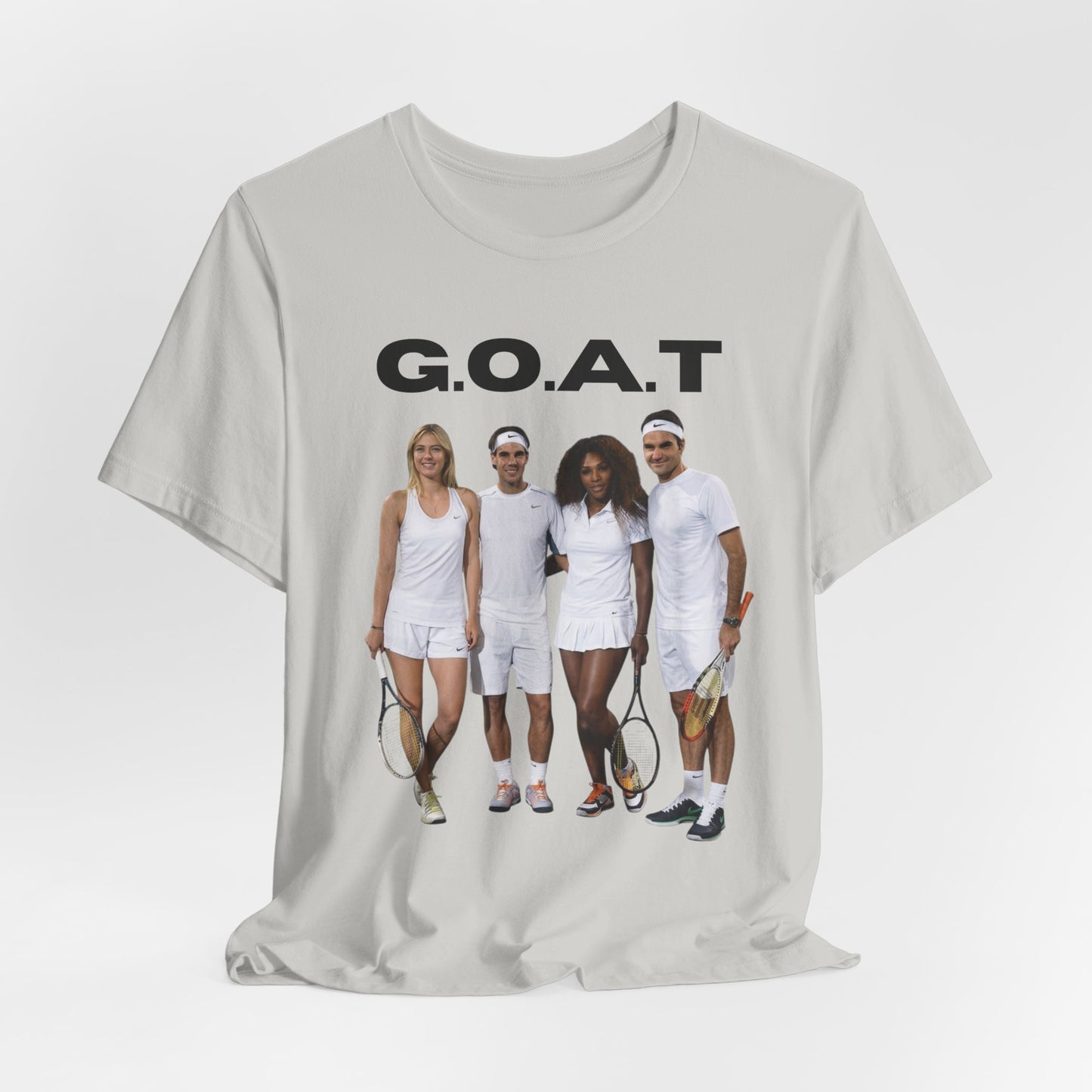 G.O.A.T. Tennis Team Graphic Tee - Federer, Serena, Nadal, Sharapova