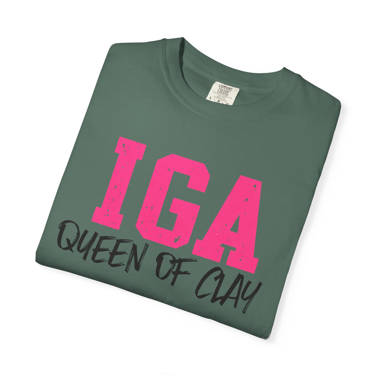 IGA Swiatek - Queen of Clay T-Shirt — Funny Pottery Mom Shirt
