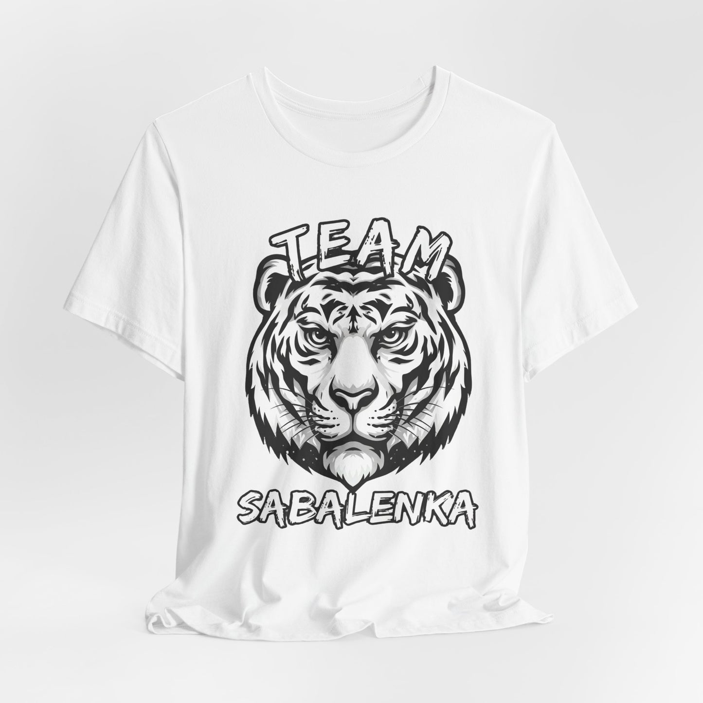 Team Sabalenka Tiger T-Shirt — Tennis Fan Tee