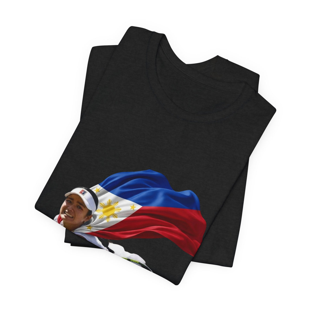 Tennis Superhero Tee — Philippine Flag Athlete Graphic