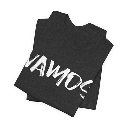 Vamos T-Shirt — Bold Brush Script Graphic Tee