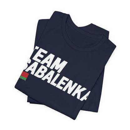 Team Sabalenka Minimalist Pan-African Flag T-shirt