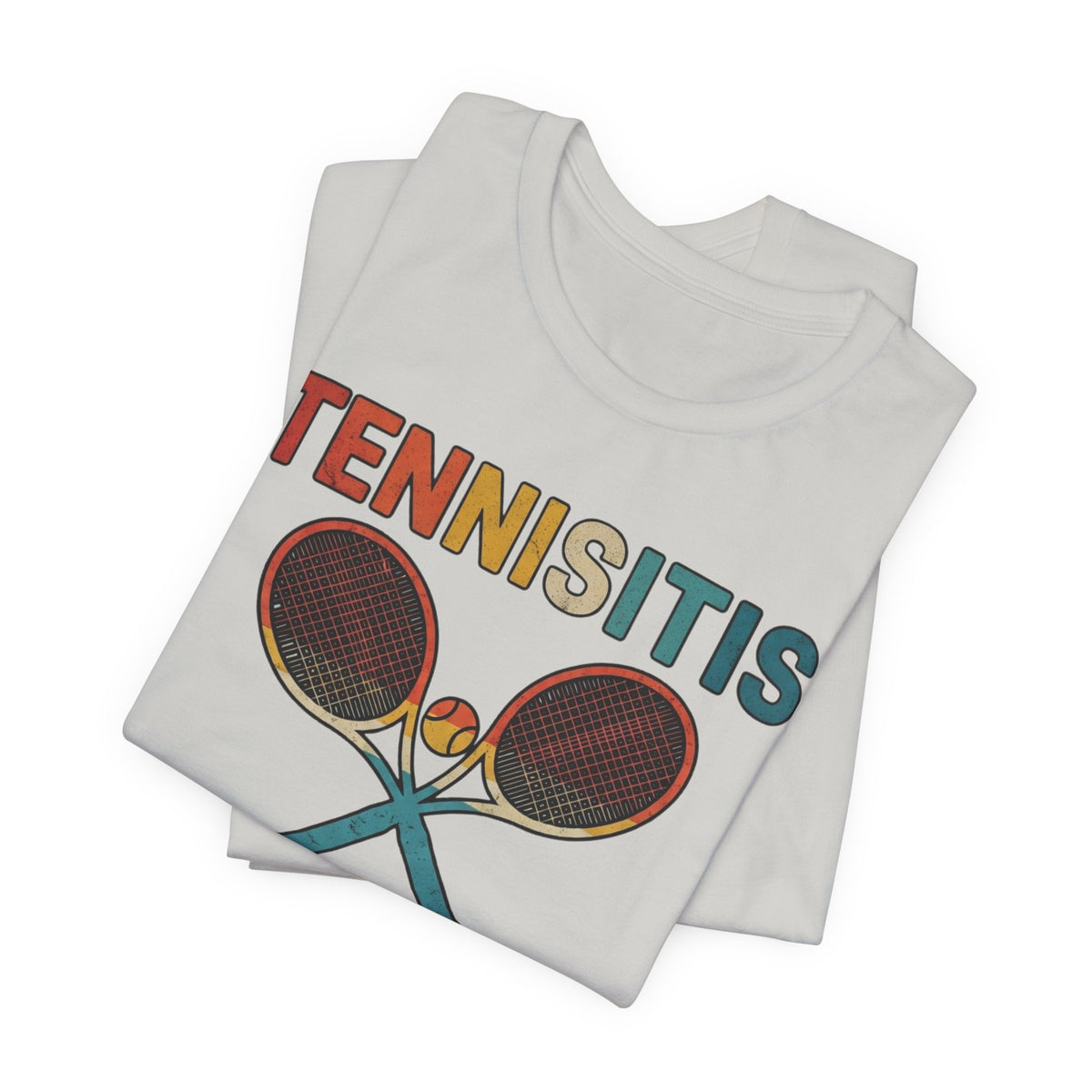 Tennisitis T-Shirt – Vintage Tennis Rackets Graphic Tee