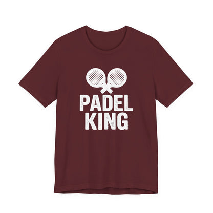 Padel King T‑Shirt — Men's Padel Tennis Graphic Tee
