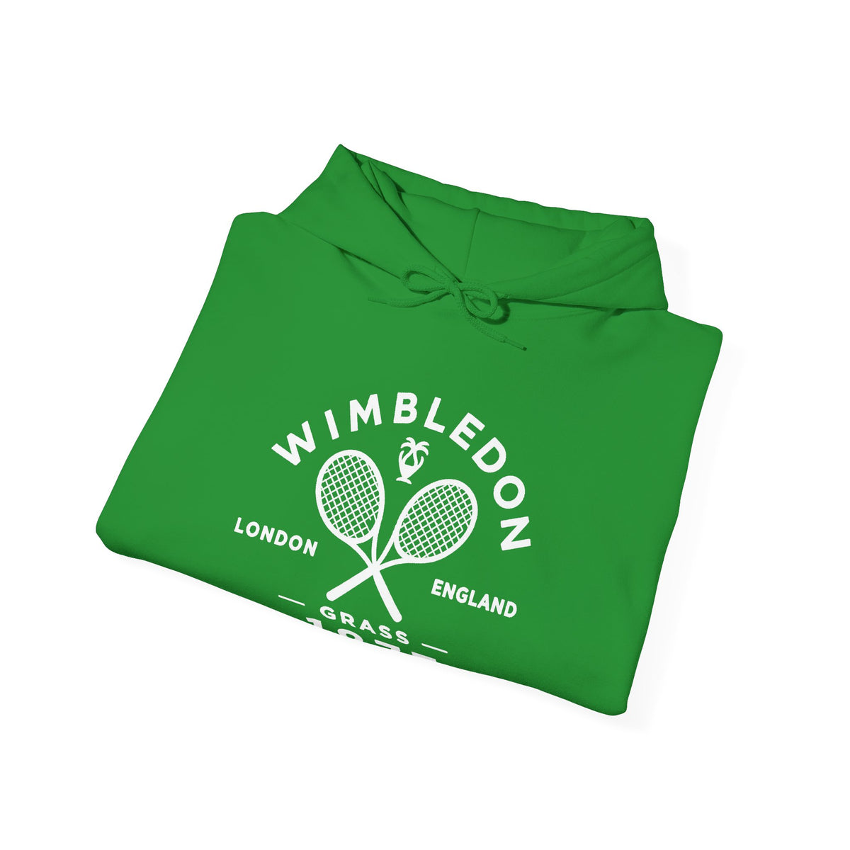 Wimbledon 1877 Tennis Hoodie — Classic Racquets Logo Pullover