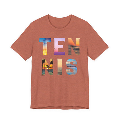 Tennis Sunset Tee