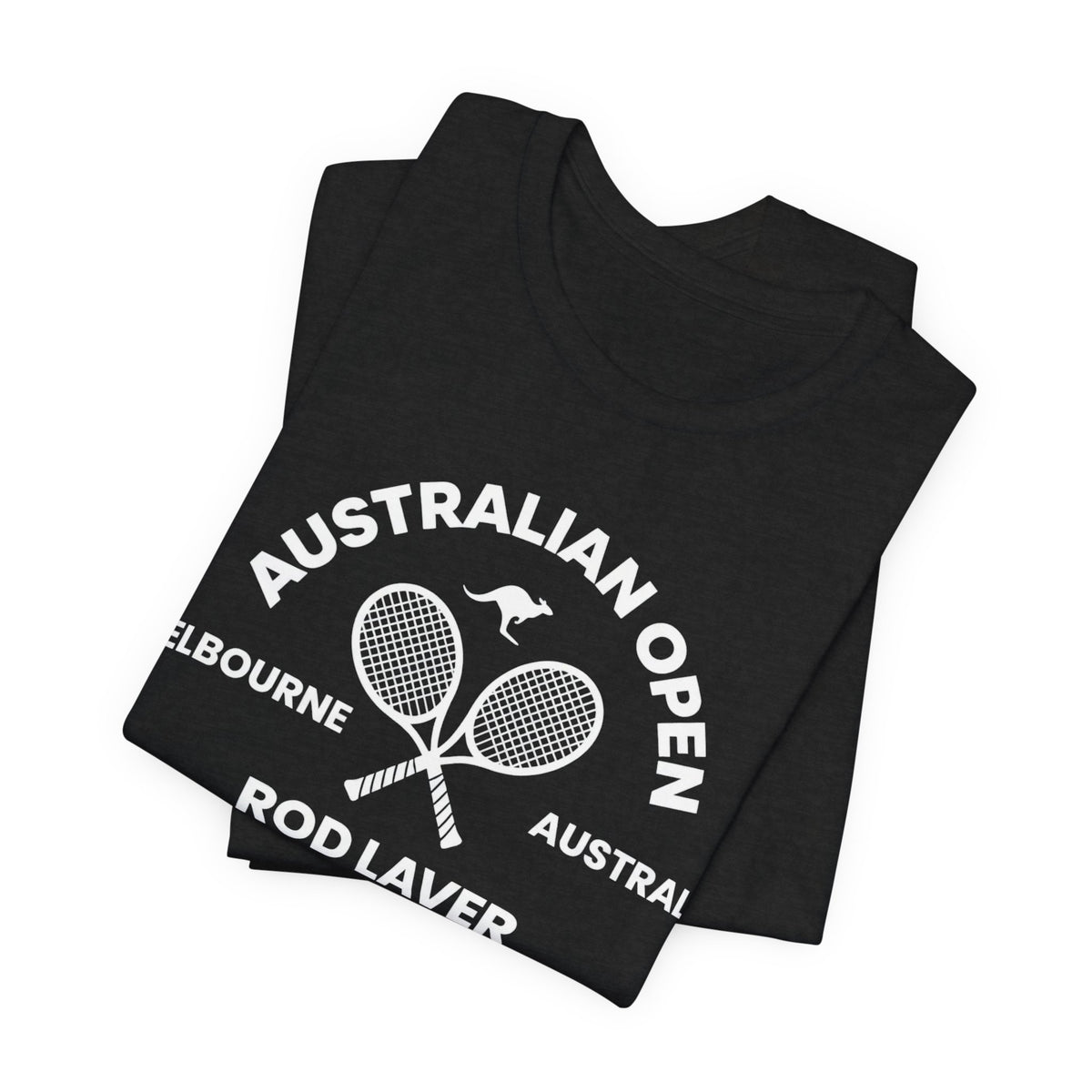 Classic White Tennis Tee — Unisex Jersey Short Sleeve