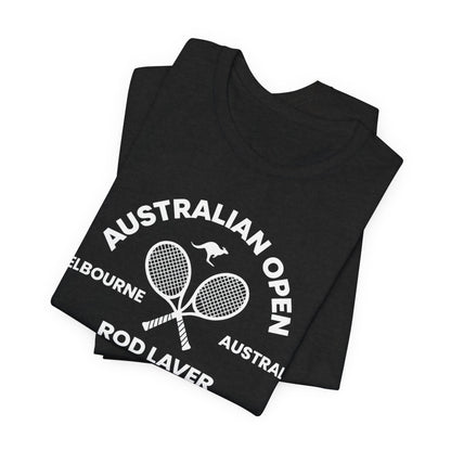 Classic White Tennis Tee — Unisex Jersey Short Sleeve