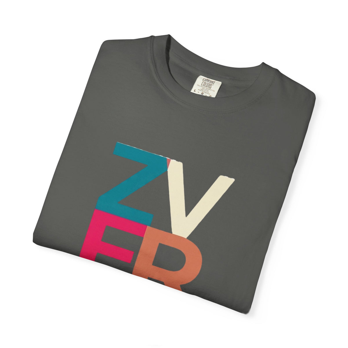 ALEXANDER ZVEREV Colorblock Vertical Logo T‑Shirt