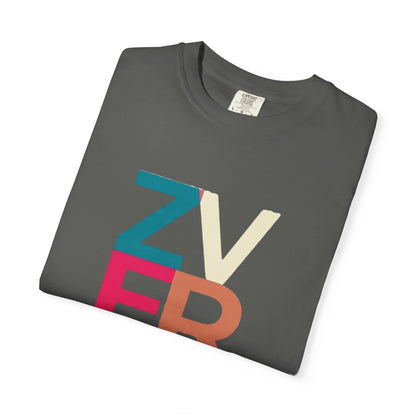 ALEXANDER ZVEREV Colorblock Vertical Logo T‑Shirt