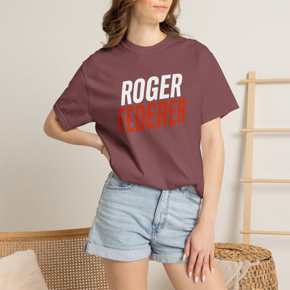 Roger Federer Retro Tennis T-Shirt