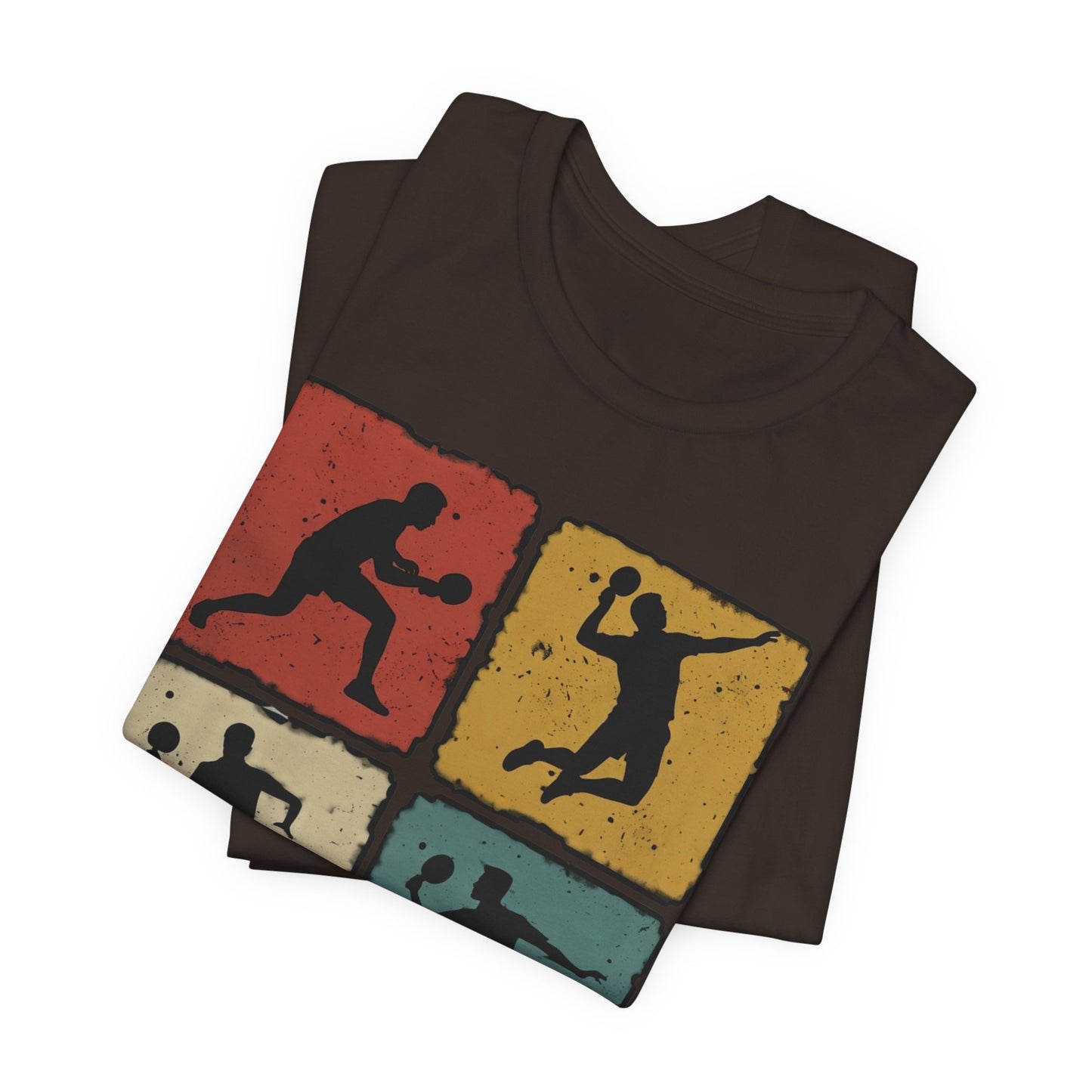 Tennis Silhouette Tee — Retro Vintage Graphic Shirt
