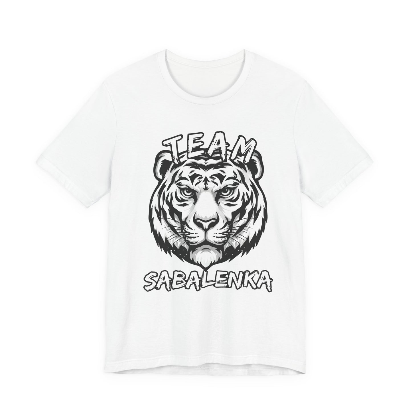 Team Sabalenka Tiger T-Shirt — Tennis Fan Tee