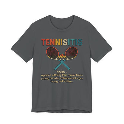 Tennisitis T-Shirt – Vintage Tennis Rackets Graphic Tee