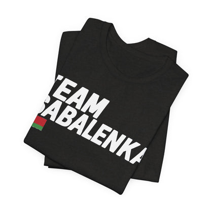 Team Sabalenka Minimalist Pan-African Flag T-shirt