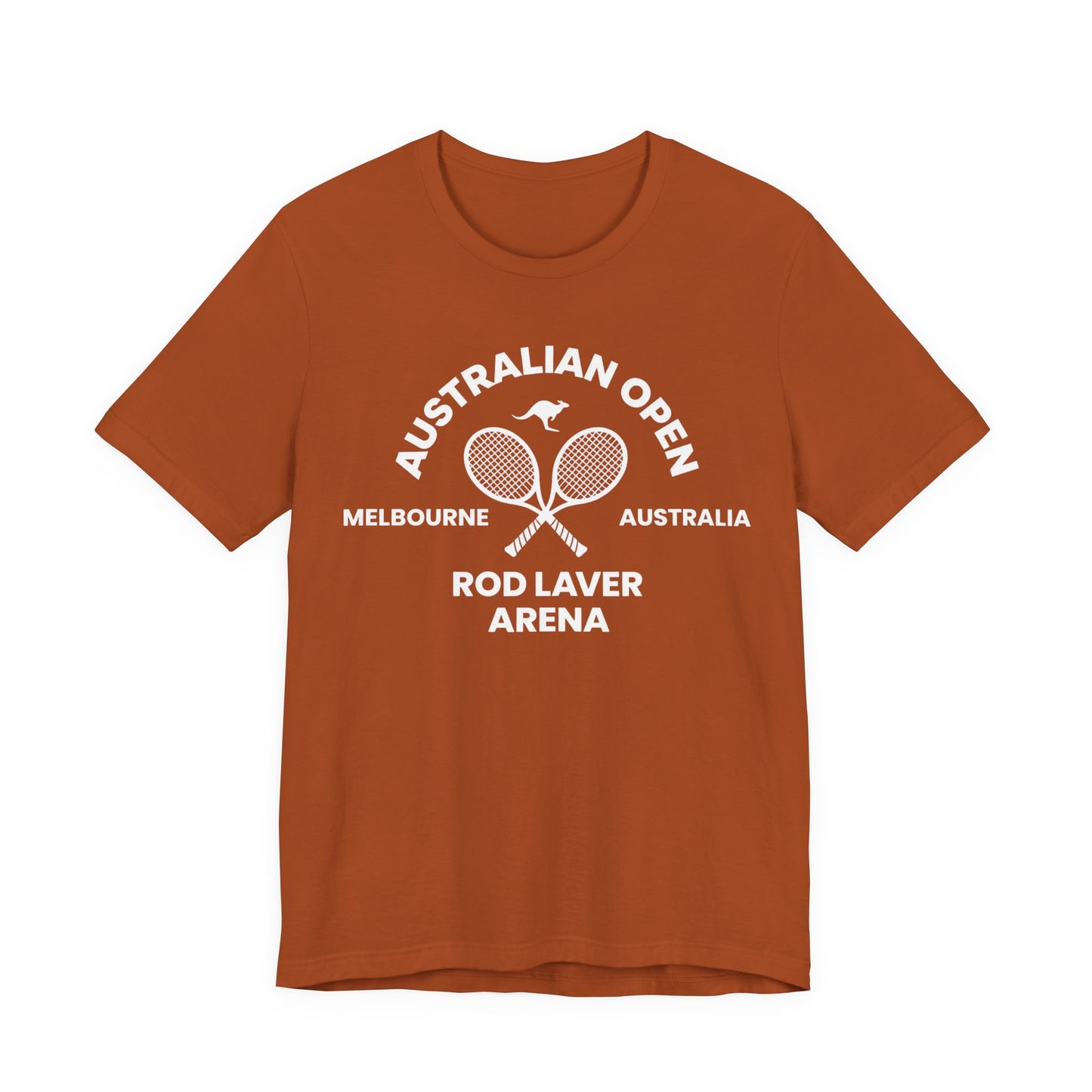 Classic White Tennis Tee — Unisex Jersey Short Sleeve
