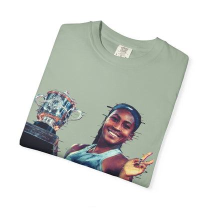 T-Shirt — Coco Gauff Champion Photo Tee