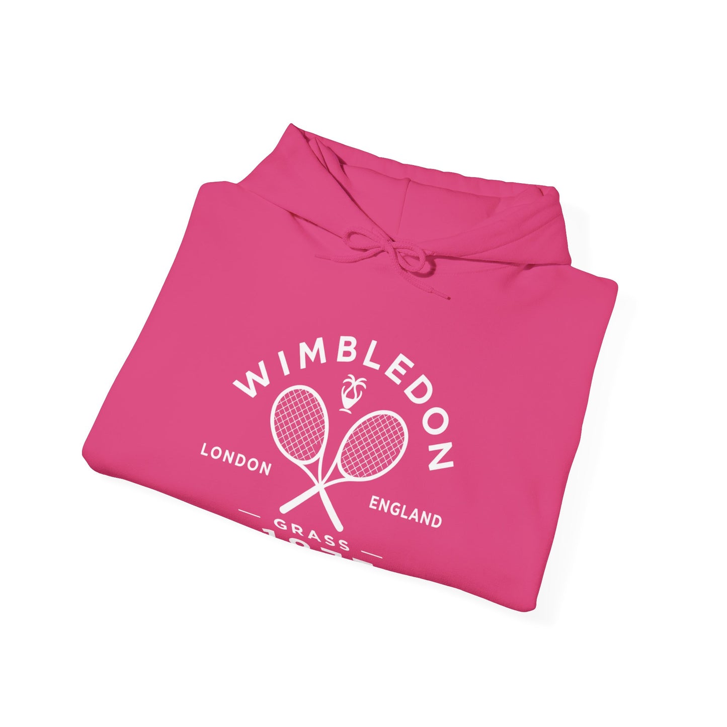 Wimbledon 1877 Tennis Hoodie — Classic Racquets Logo Pullover