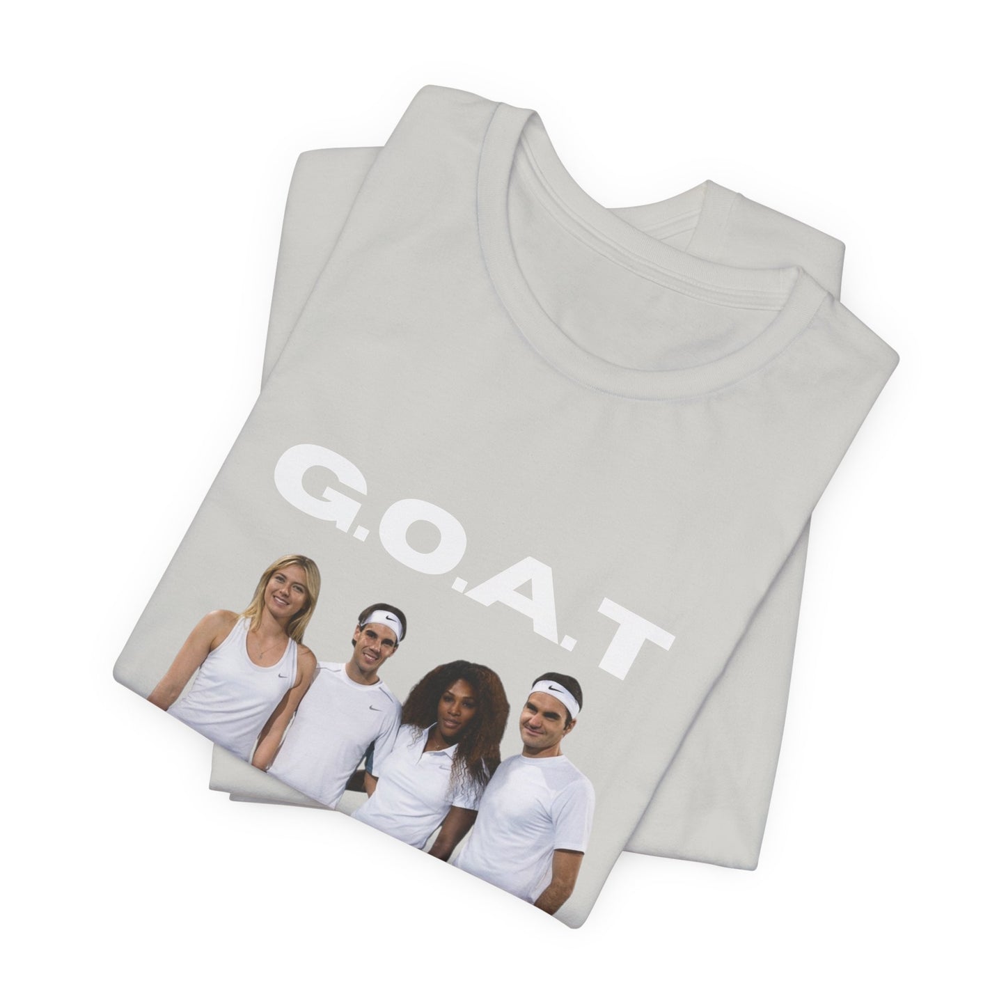 GOAT Tennis Players T-Shirt – Vintage Court Team Graphic Tee