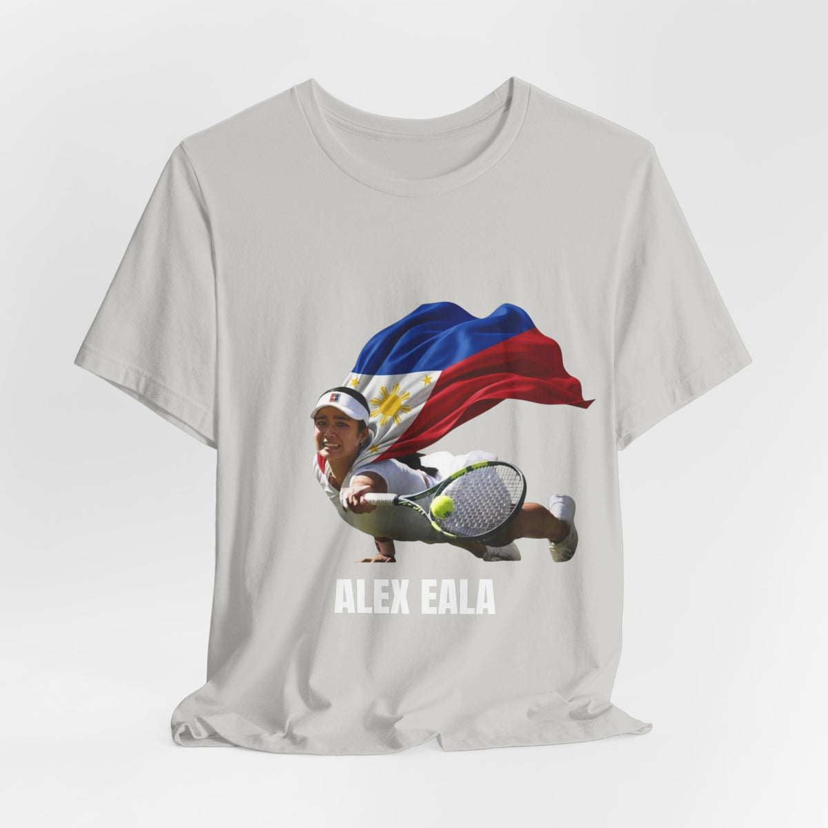 Tennis Superhero Tee — Philippine Flag Athlete Graphic