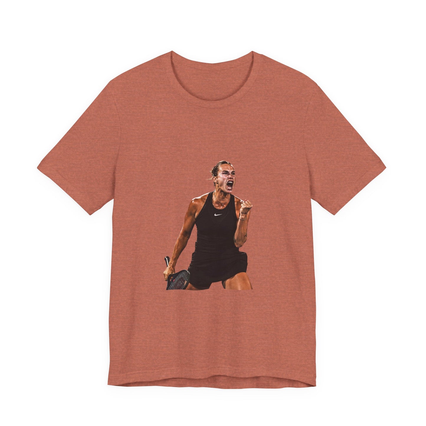 Tennis Player Aryna Sabalenka Victory Graphic Tee