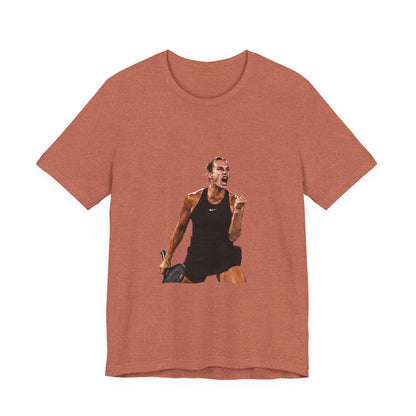 Tennis Player Aryna Sabalenka Victory Graphic Tee
