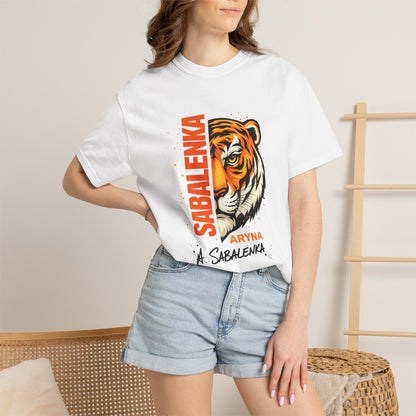 Aryna Sabalenka Tiger T-Shirt — Sabalenka Tennis Fan Tee