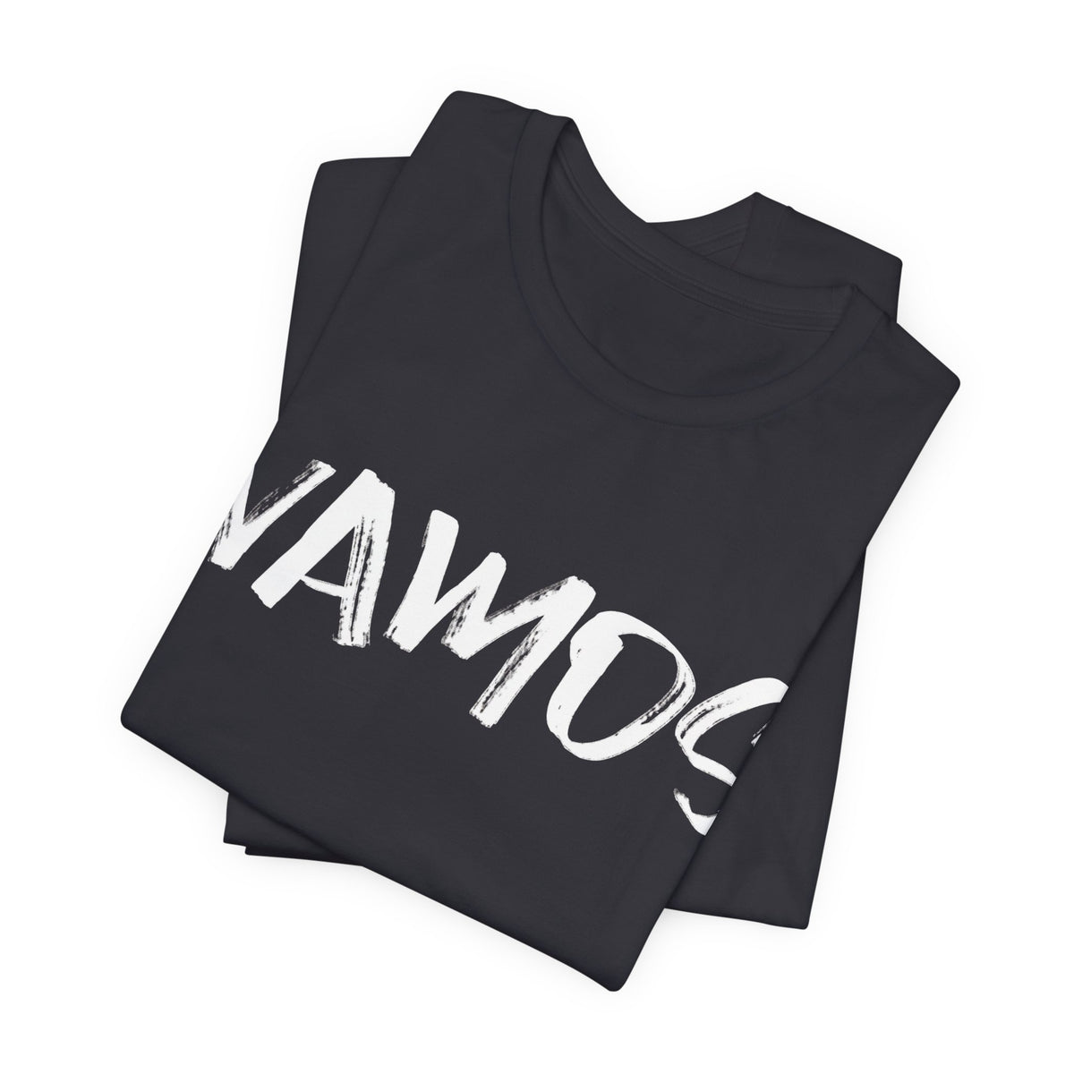 Vamos T-Shirt — Bold Brush Script Graphic Tee