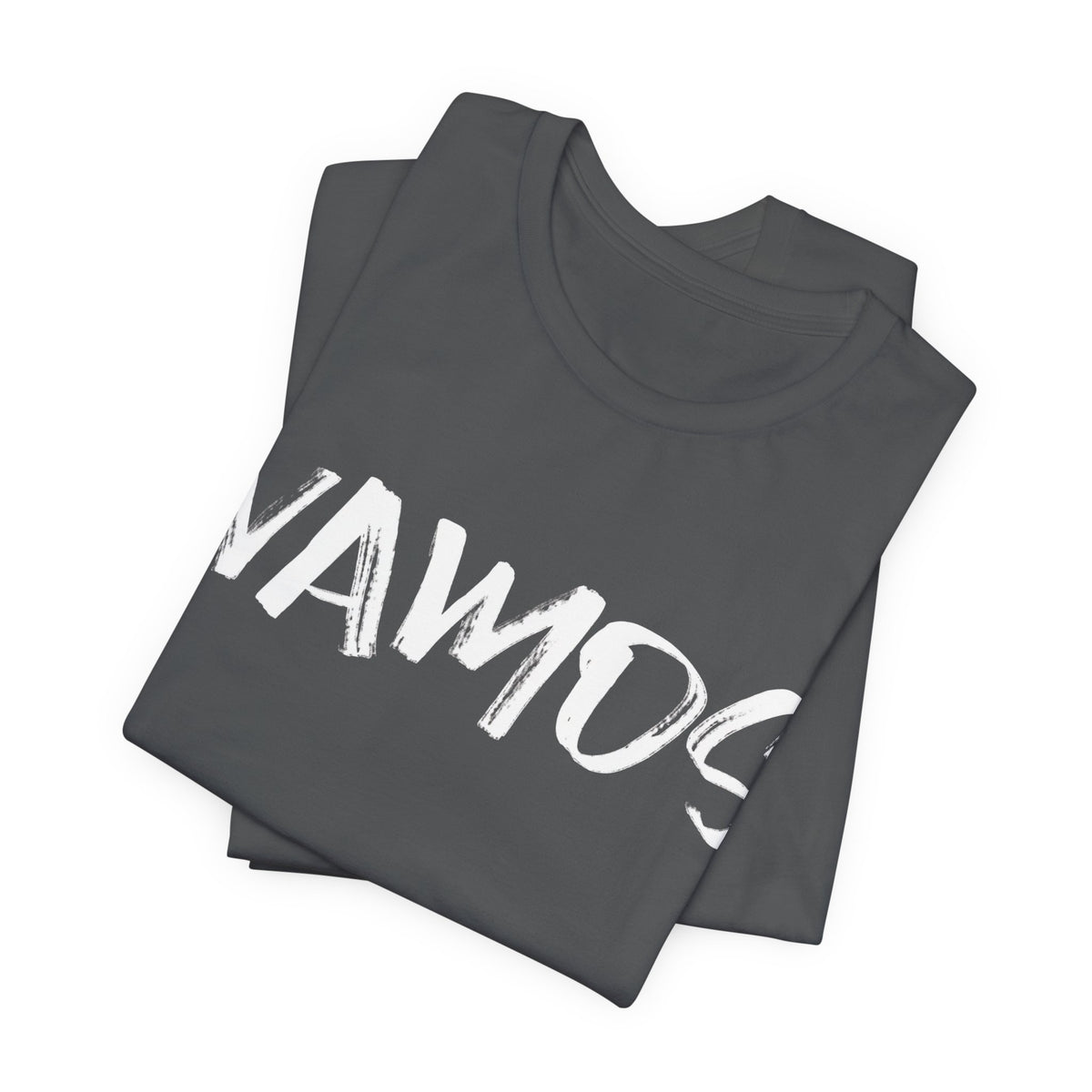 Vamos T-Shirt — Bold Brush Script Graphic Tee