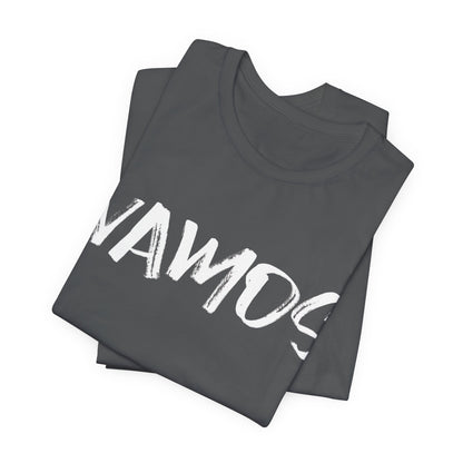 Vamos T-Shirt — Bold Brush Script Graphic Tee