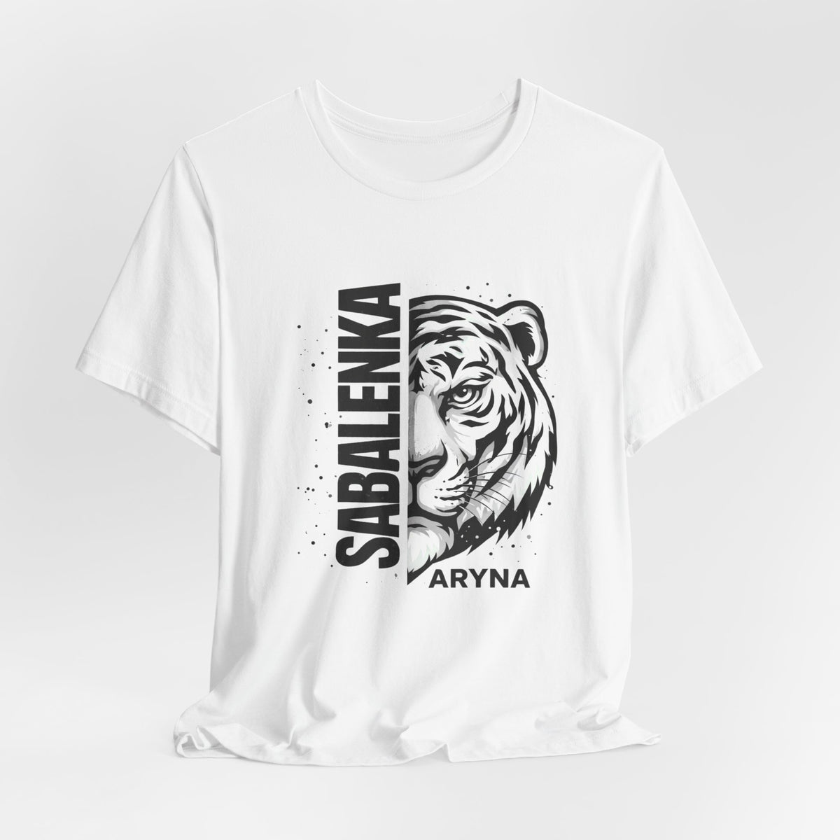 Sabalenka Tiger Tennis Tee — Aryna Sabalenka Tennis Fan Shirt