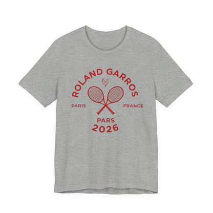 Roland Garros 2026 Paris Tennis Tee