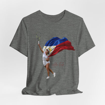 Alex Eala - Tennis Player with Philippine Flag T‑Shirt