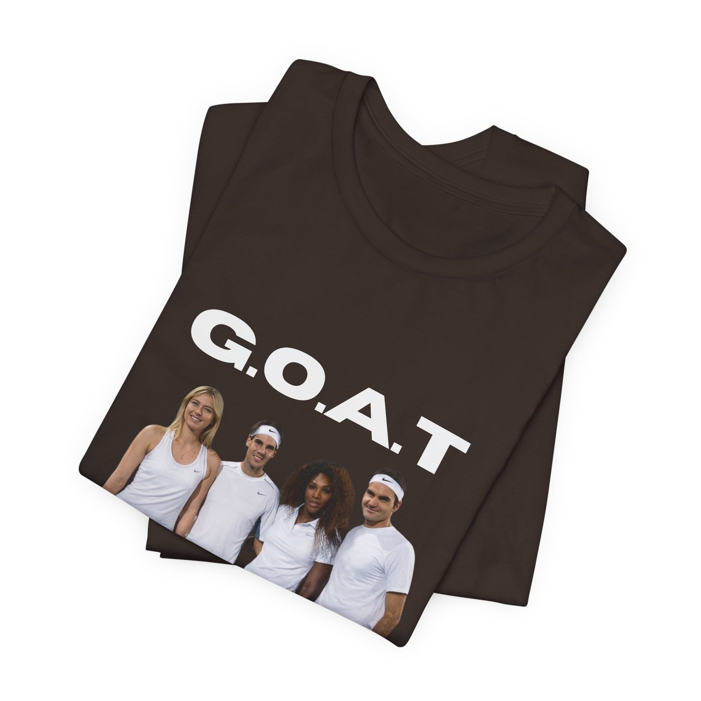 GOAT Tennis Players T-Shirt – Vintage Court Team Graphic Tee