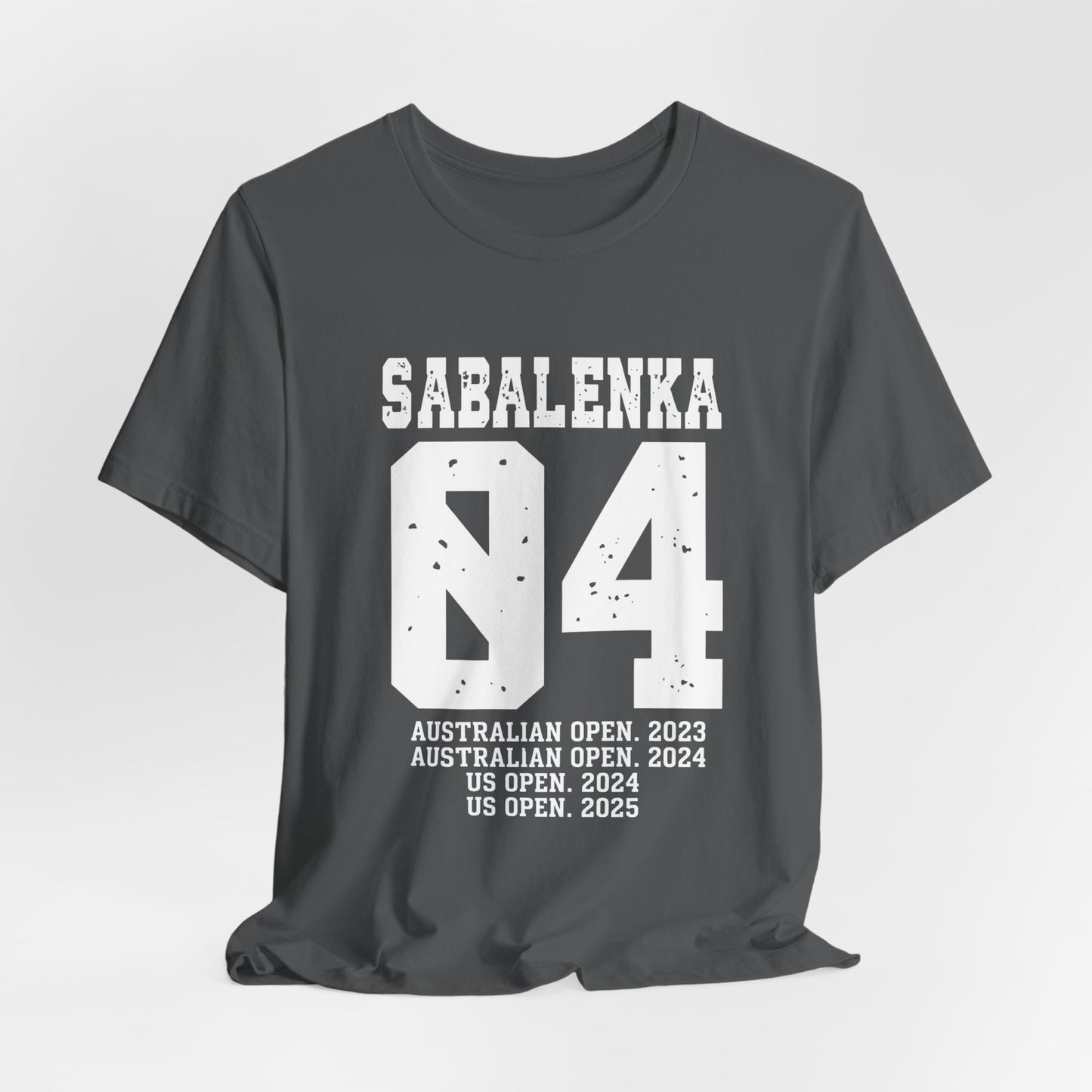 Sabalenka Short Sleeve Tee — Minimal Classic Blank T‑Shirt