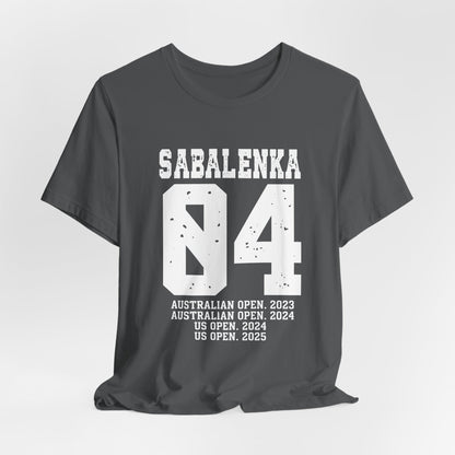 Sabalenka Short Sleeve Tee — Minimal Classic Blank T‑Shirt