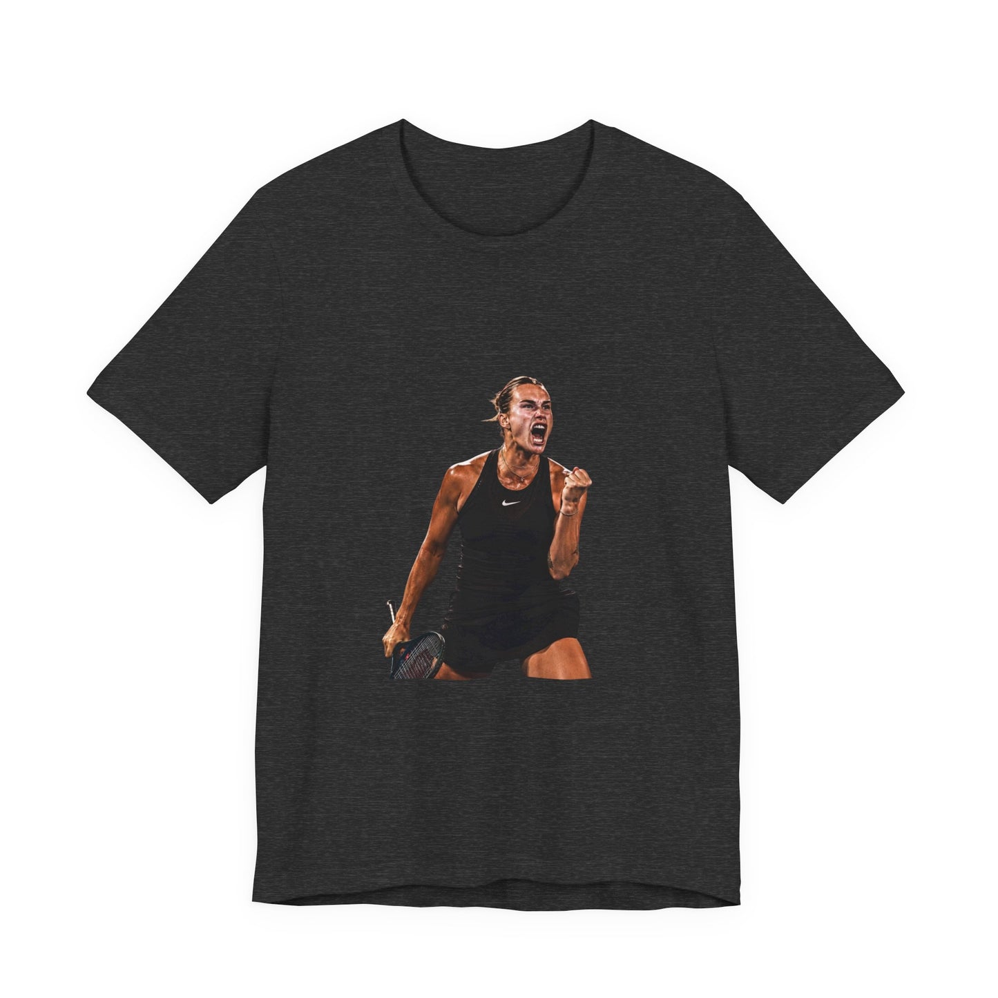 Tennis Player Aryna Sabalenka Victory Graphic Tee